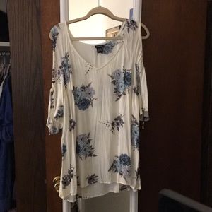 Cold shoulder blouse